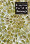 EUROPEAN JOURNAL OF PHYCOLOGY雜志封面